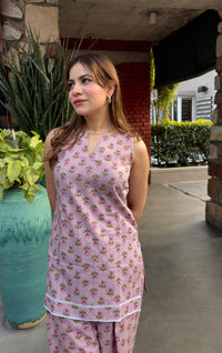 LILAC FARSHI SALWAR SET