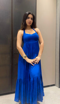 MANYA COBALT BLUE DRESS