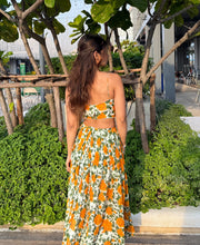 Load image into Gallery viewer, Sunflower Cut out Dress
